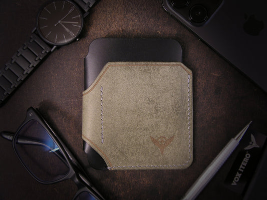 The A12 Wallet: Gray Pueblo Black