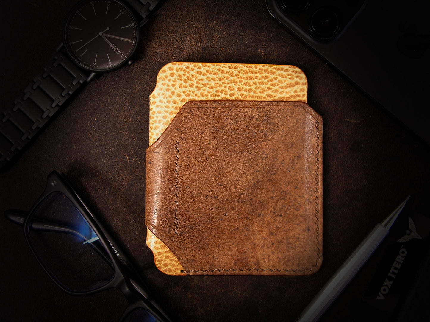 The A12 Wallet: Macchiato Natural