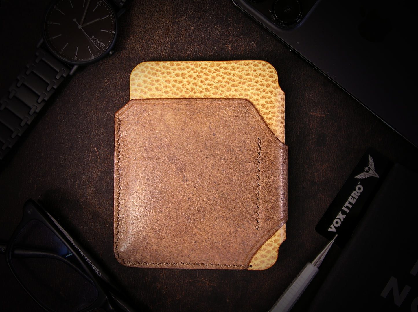 The A12 Wallet: Macchiato Natural