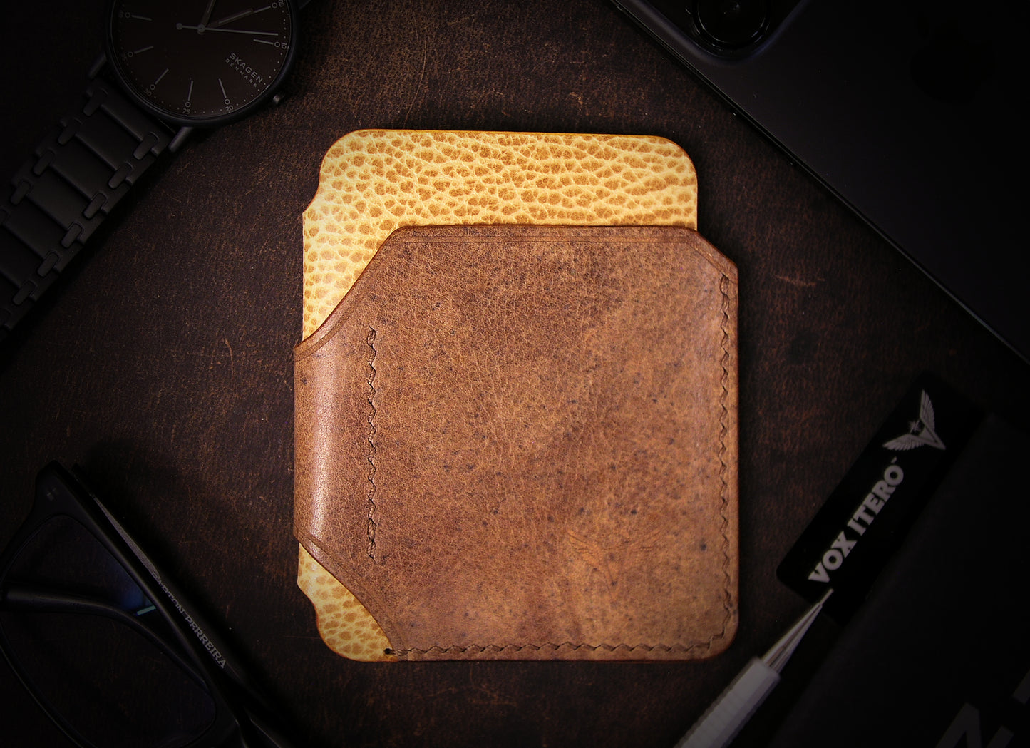 The A12 Wallet: Macchiato Natural
